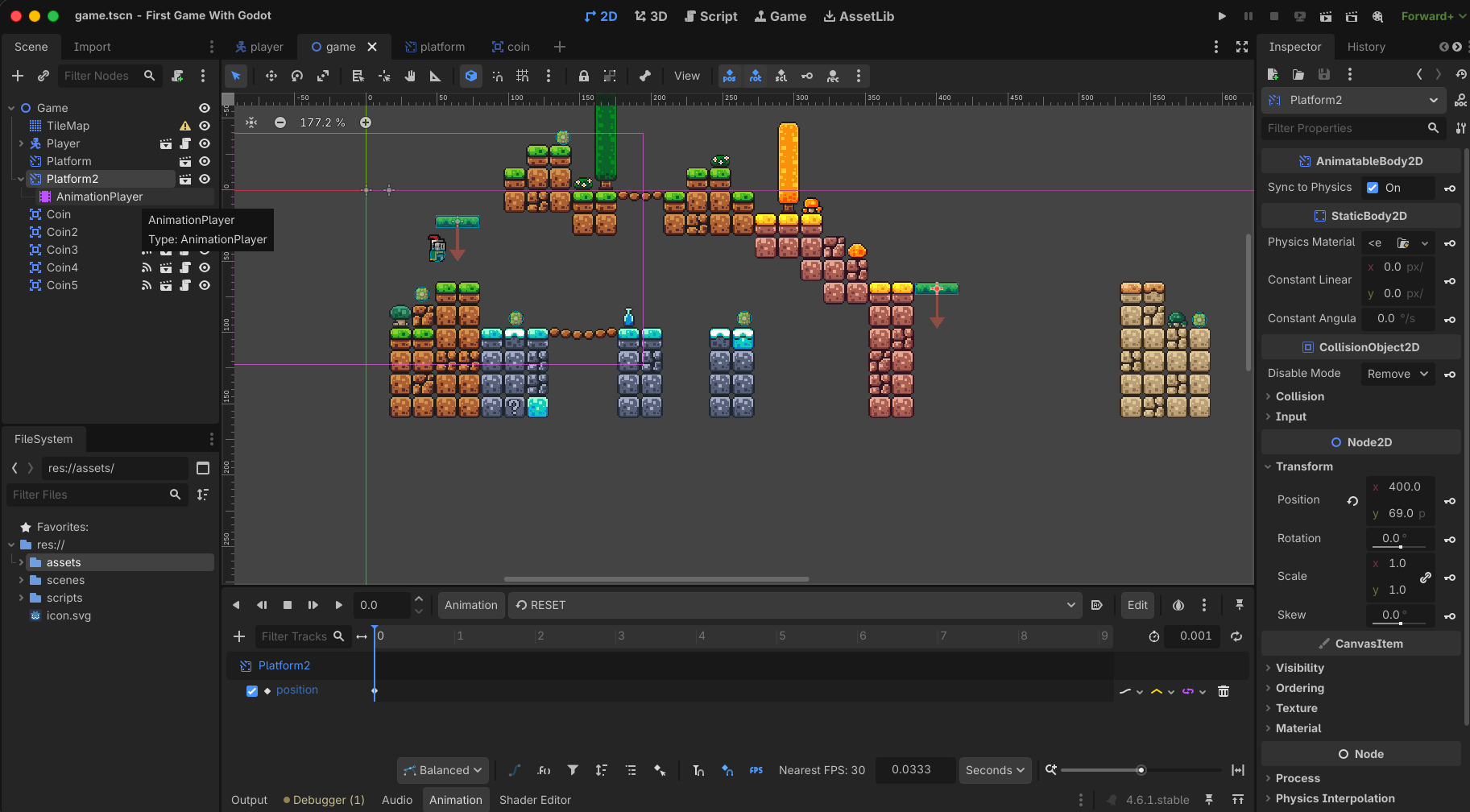 Aprendendo GameDev com Godot